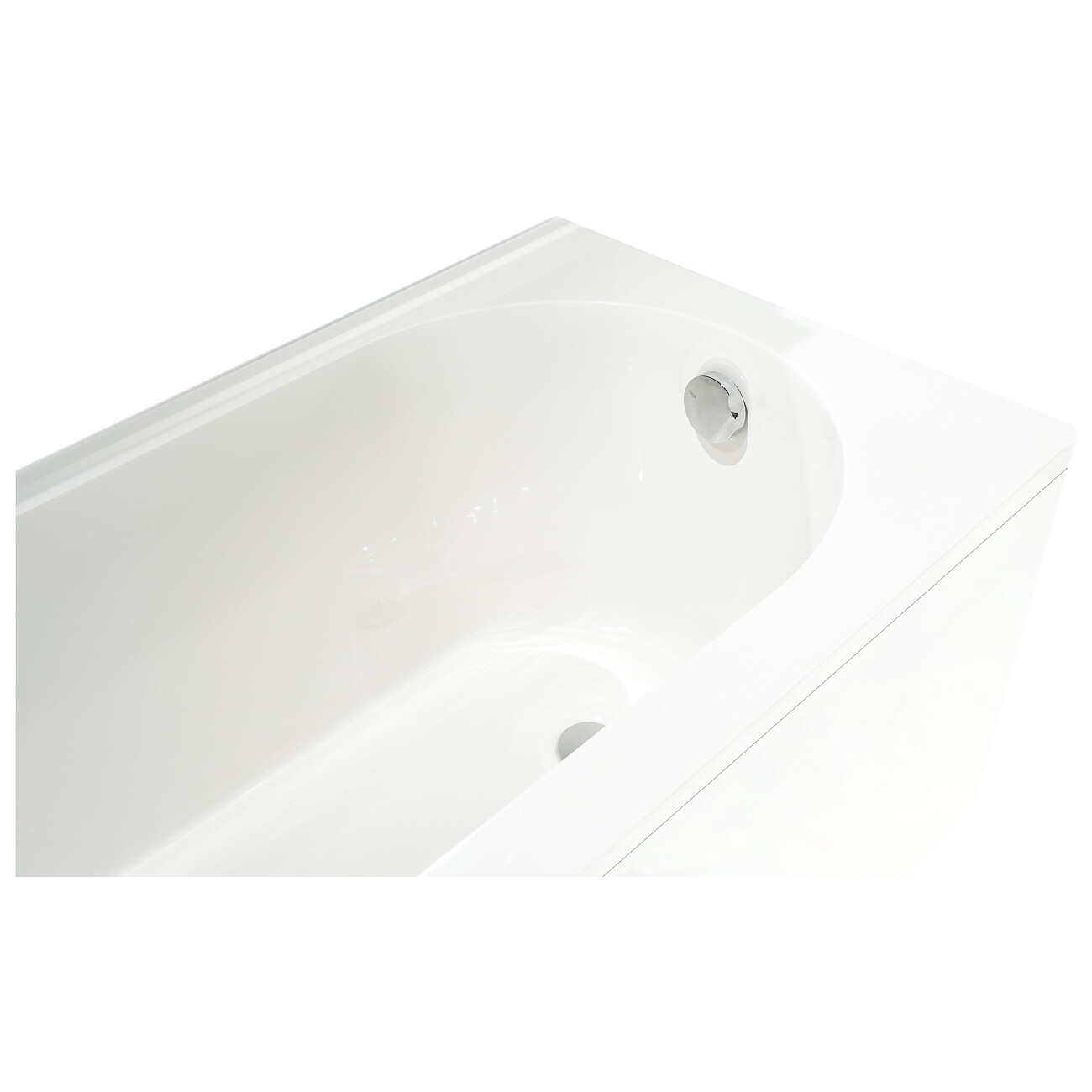 Ванна из литьевого мрамора 170х75 см белая Creto Present 21-1111 - изображение 3