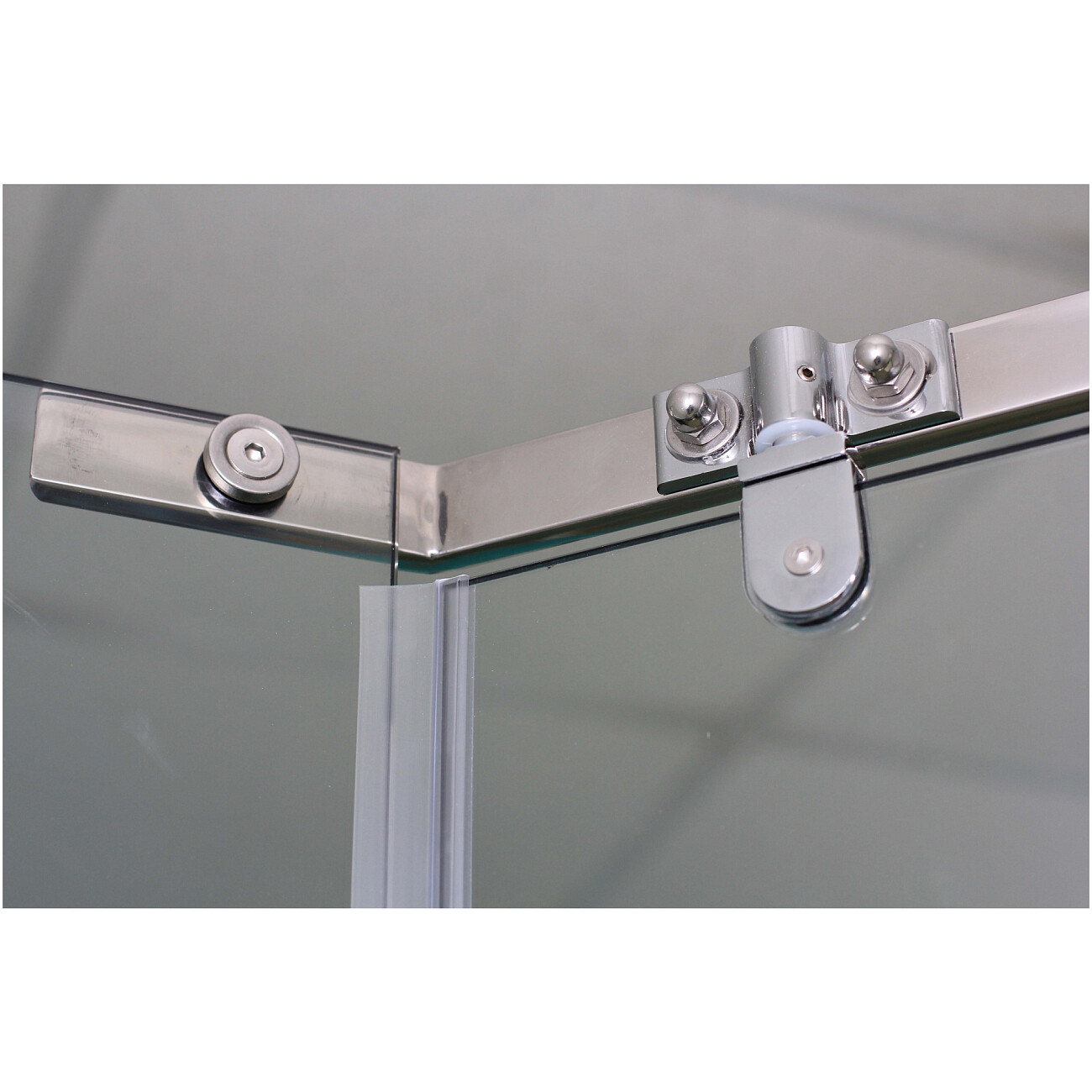 Душевой уголок пятиугольный 90x90 см хром Cerutti SPA Chika ZP91T - изображение 9