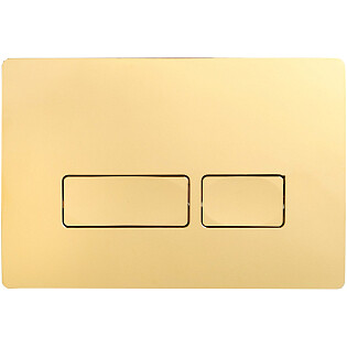 Кнопка смыва двойная механическая шампань золотая CR02CG Ceruttispa CT8967