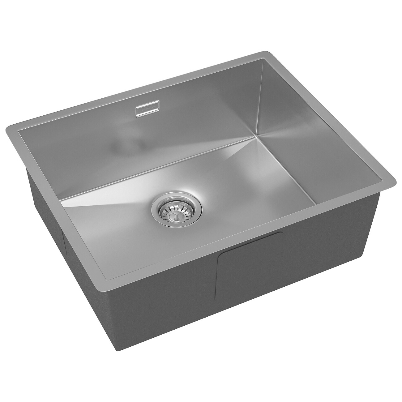 Кухонная мойка из нержавеющей стали 44х54 см полированная сталь Reflexion Como RX2054SS - изображение 4