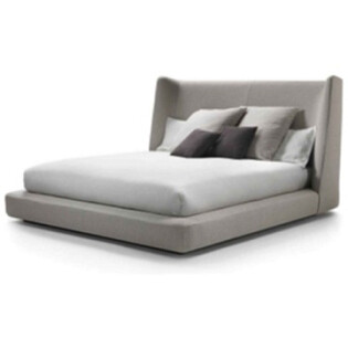 Кровать двуспальная 180х200 белая Midnight