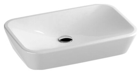Раковина накладная керамическая прямоугольная 40х60 см белая Ravak Ceramic R XJX01160002