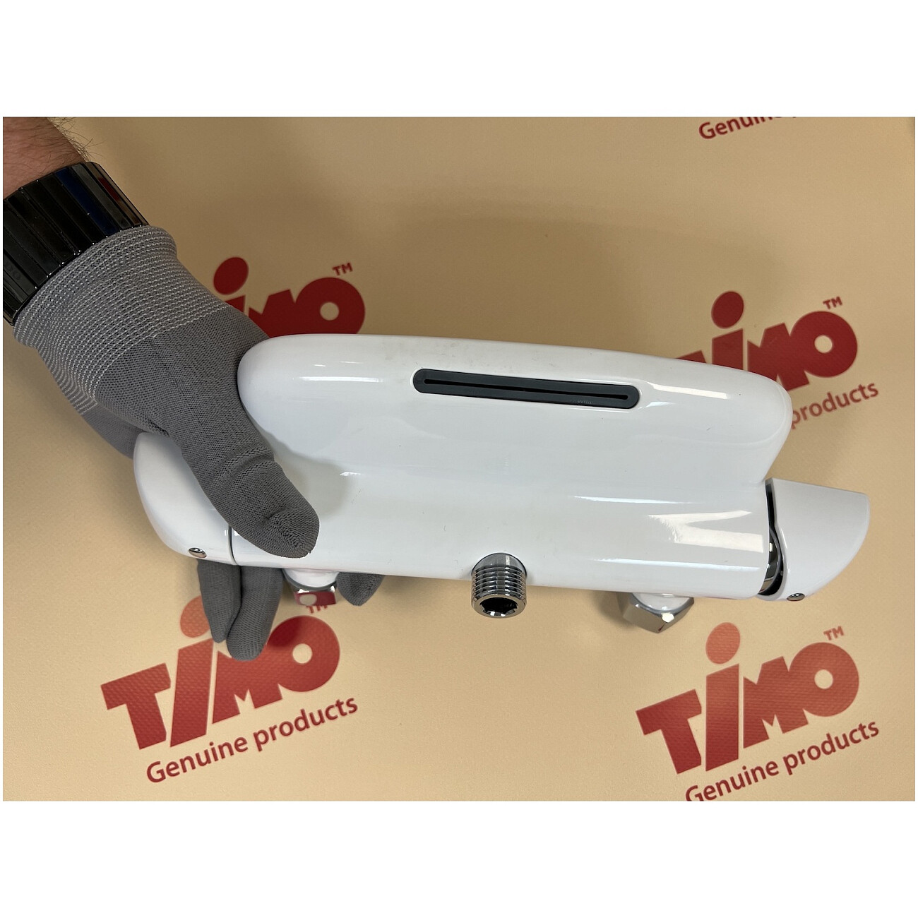 Душевая стойка с держателем и смесителем хром Timo Helmi 4024-00-16Y - изображение 4