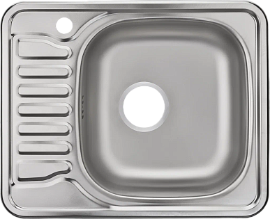 Мойка кухонная сталь Domaci &quot;Равенна&quot; Fort DCO 580х480 (6) R1TG R