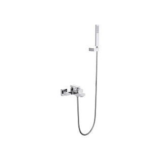 Душевой комплект со смесителем для ванны хром Aquatek &quot;Либра&quot; AQ1649CR