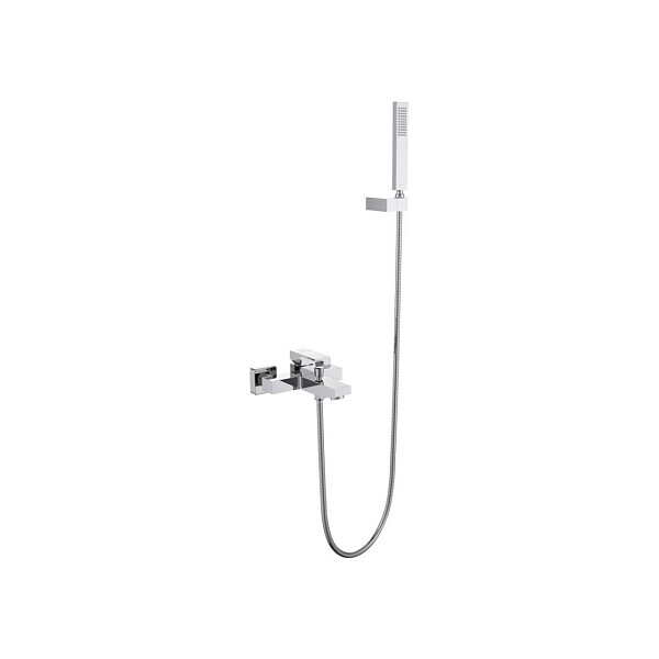Душевой комплект со смесителем для ванны хром Aquatek "Либра" AQ1649CR - изображение 1