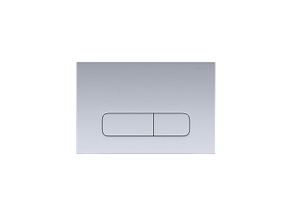 Кнопка смыва для унитазов хром матовый Aquatek 002C KDI-0000014