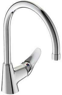 Смеситель для кухни однорычажный хром Vidima Orion BA365AA