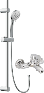 Душевой комплект хром Mega City MG-ZRV103 Cersanit Vibe 63067