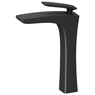 Смеситель для раковины-чаши черный Timo Helmi 4011-03F