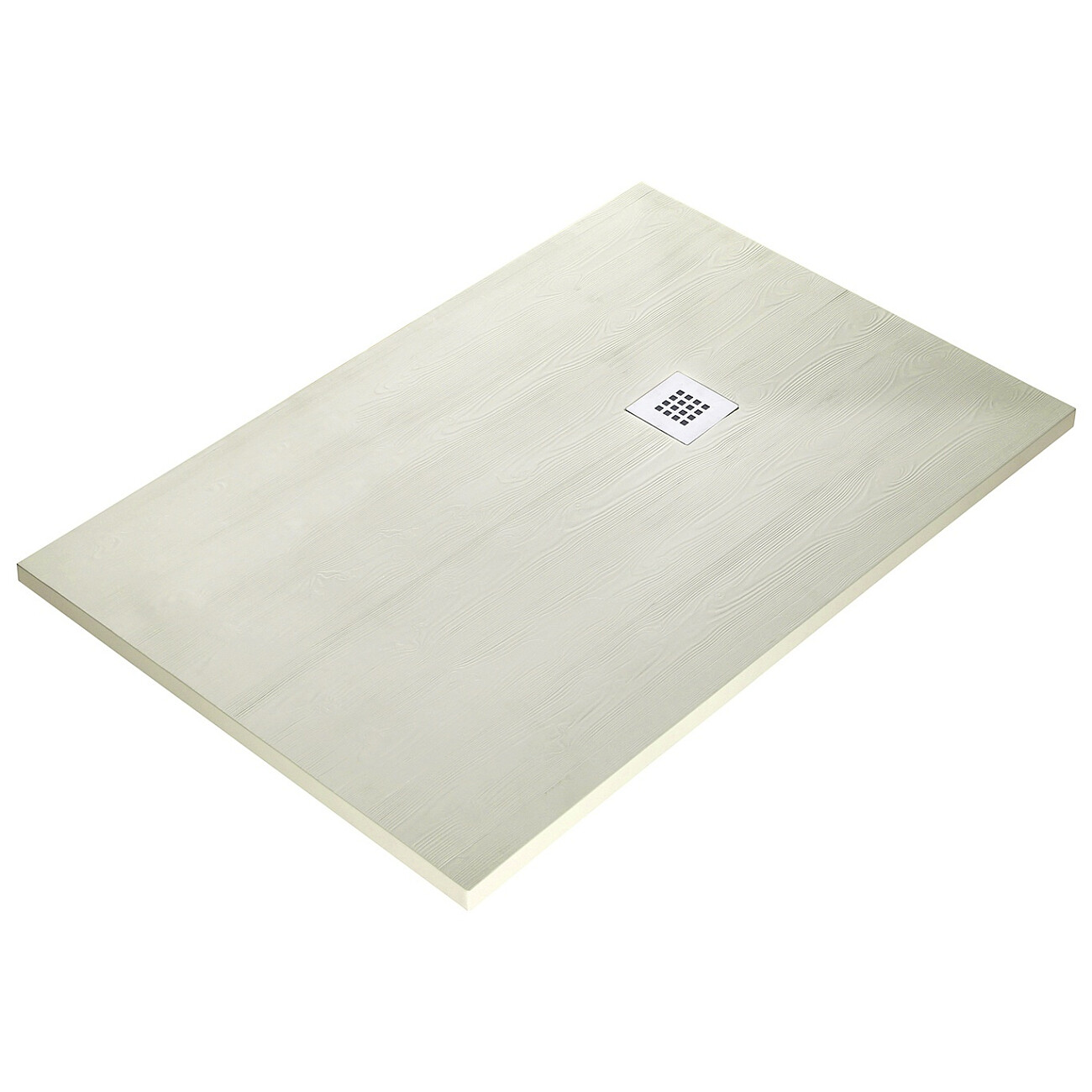 Душевой поддон из искусственного камня 90х120 см слоновая кость Wasserkraft Aller 10T07 - изображение 3