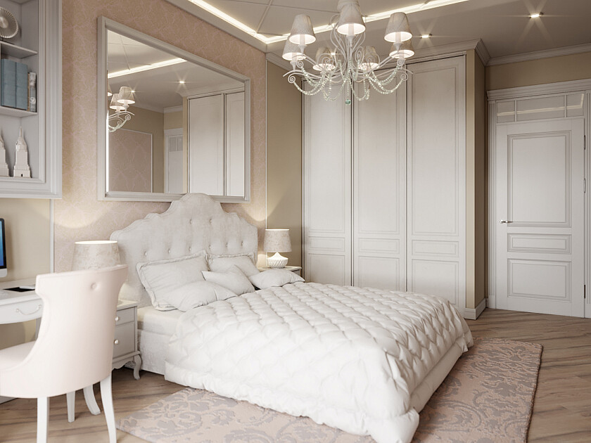 Белая мебель для спальни в интерьере фото дизайн