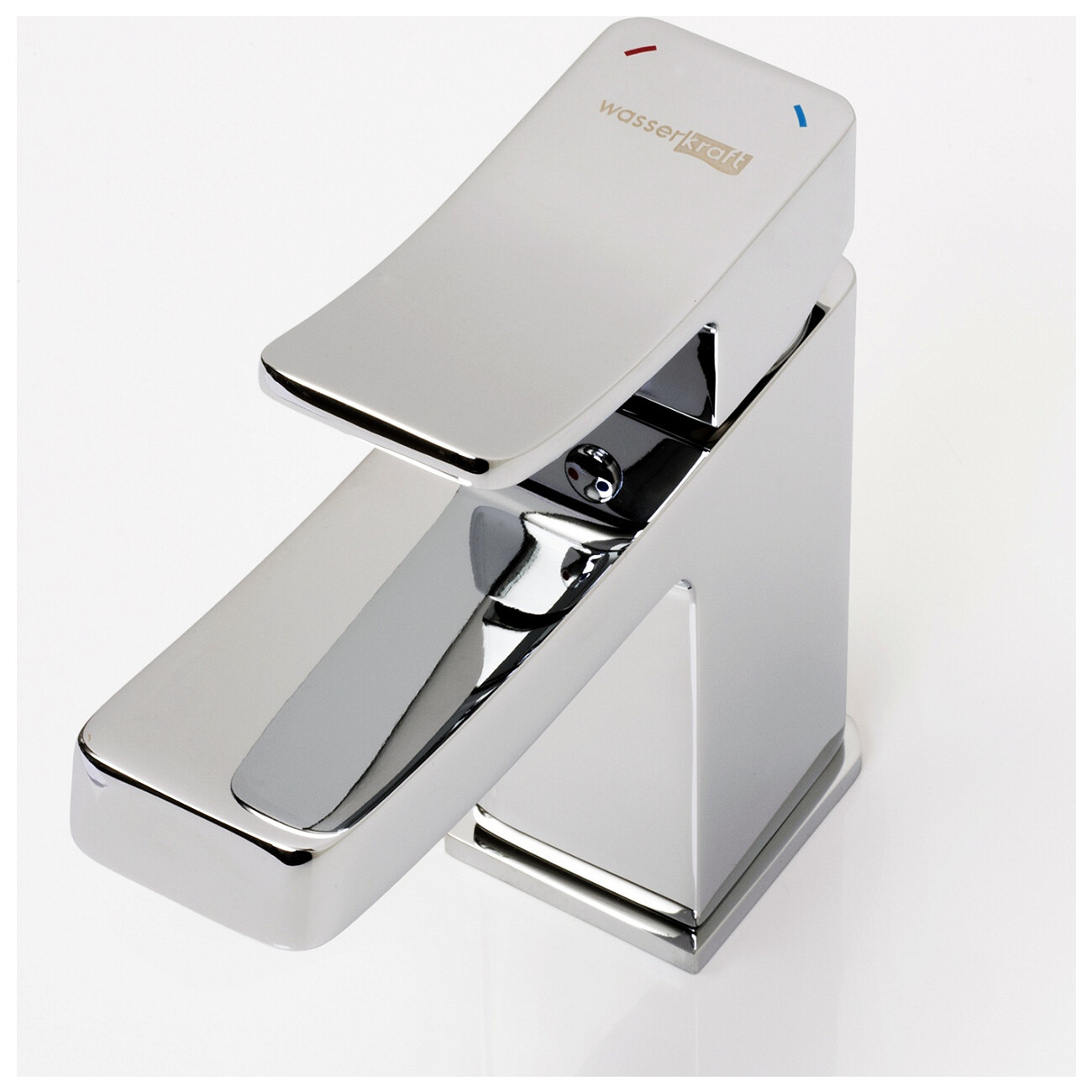 Смеситель для раковины из латуни хром Wasserkraft 1063 - изображение 11