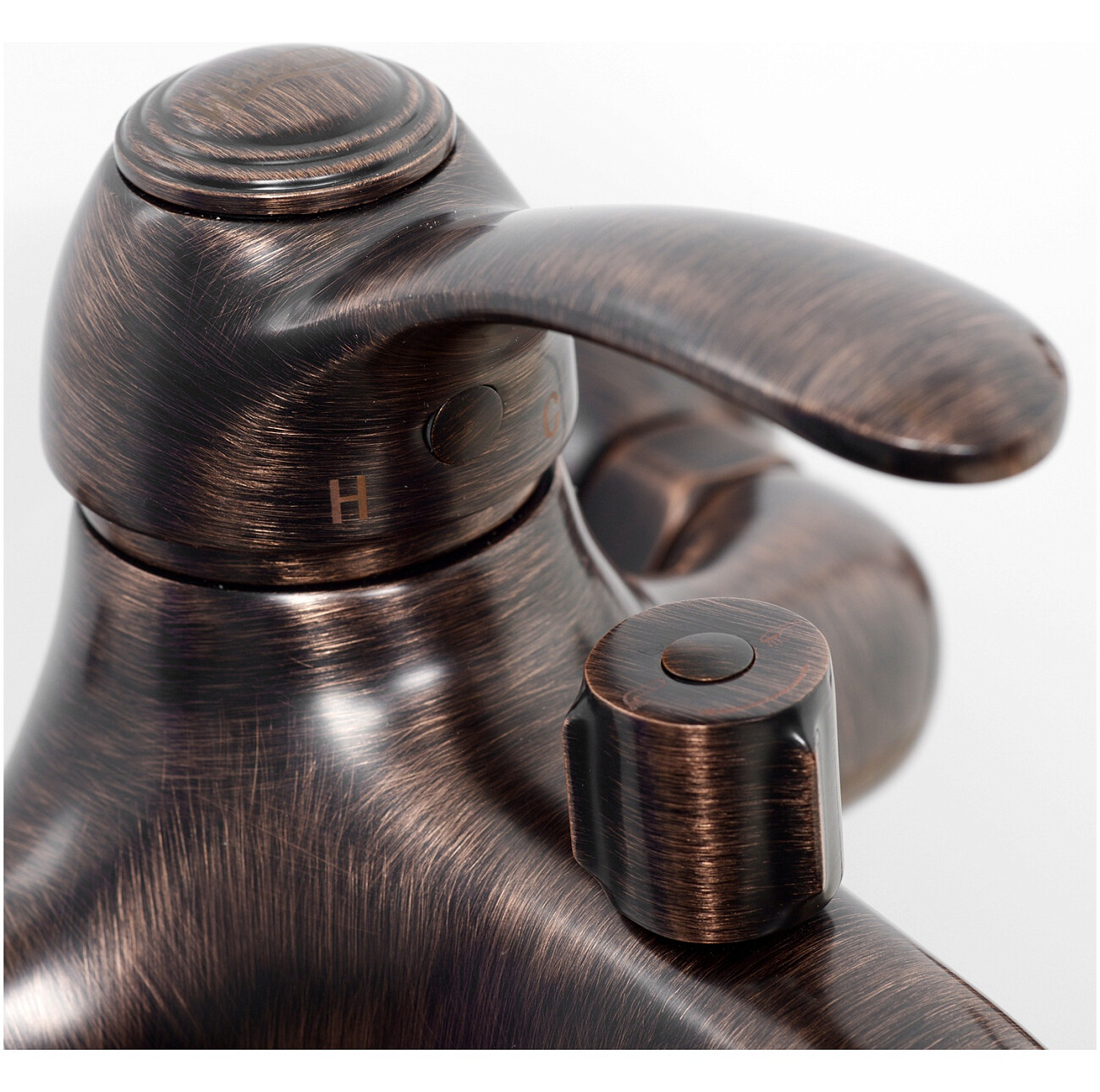 Душевой комплект с лейкой и коротким изливом темная бронза Wasserkraft Isar 1301 - изображение 5