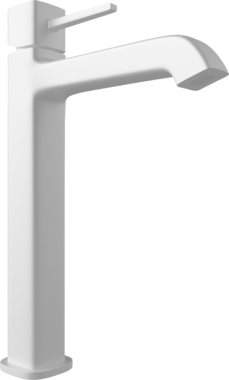 Смеситель для раковины белый Stworki "Эстерсунд" ES-02w - изображение 4