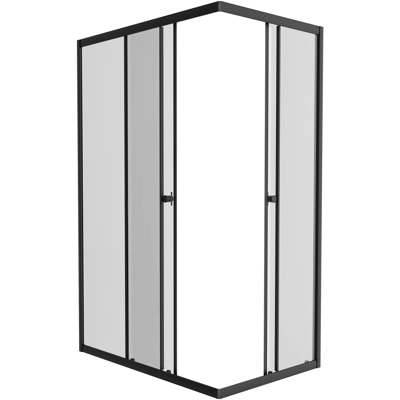 Душевой уголок прямоугольный 80х120 см черный Diwo "Углич" Щ0000055593 - изображение 10