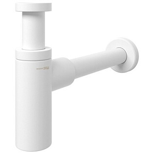 Сифон для раковины латунный белый Wasserkraft A150