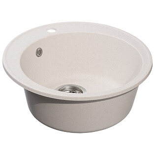 Мойка кухонная белая Reflection Arena RF0148WH