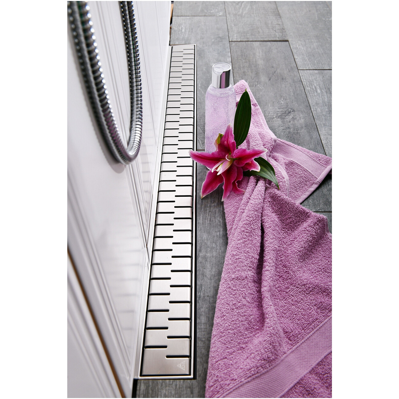 Душевой лоток с решеткой 45 см хром Creto Snake CRE-450 SN - изображение 14