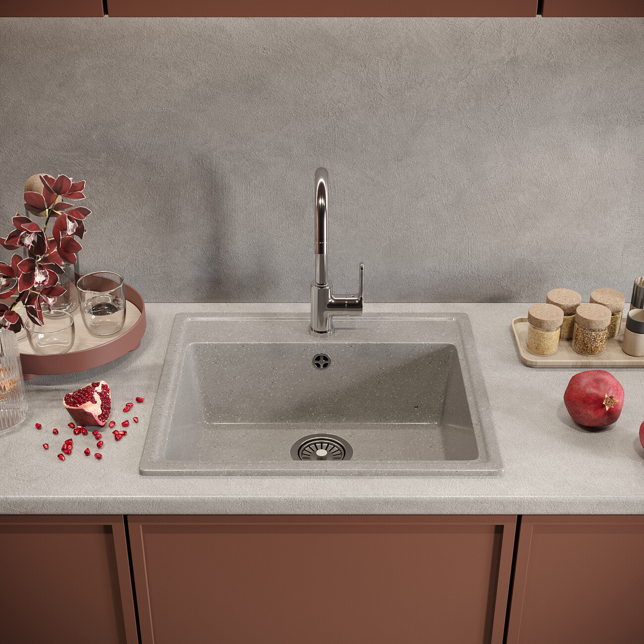 Смеситель для кухни однорычажный хром Domaci "Ливорно" 33110-205-1CG-IG11 - изображение 4