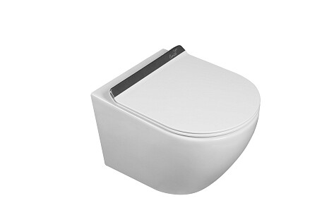 Унитаз подвесной безободковый белый Ceruttispa Sella Aria Tornado Plus CT9529