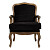 Кресло классическое черное Bella Cera