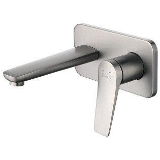 Смеситель для раковины встраиваемый хром Lemark Bronx LM3726GM