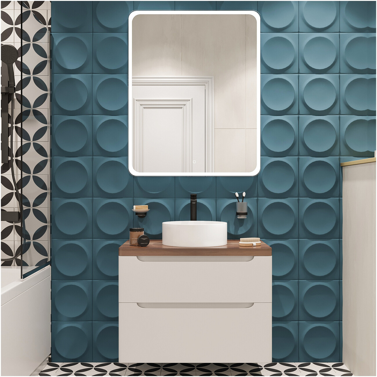 Раковина-чаша 36 см белая Stworki "Берген" S21413WH - изображение 6