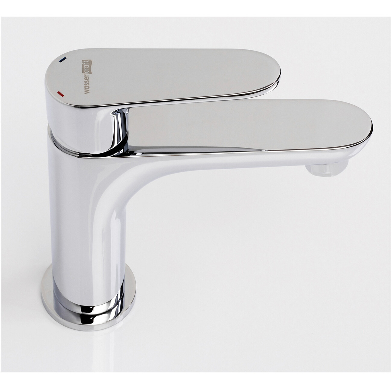 Смеситель для раковины из латуни хром Wasserkraft 3504 - изображение 9