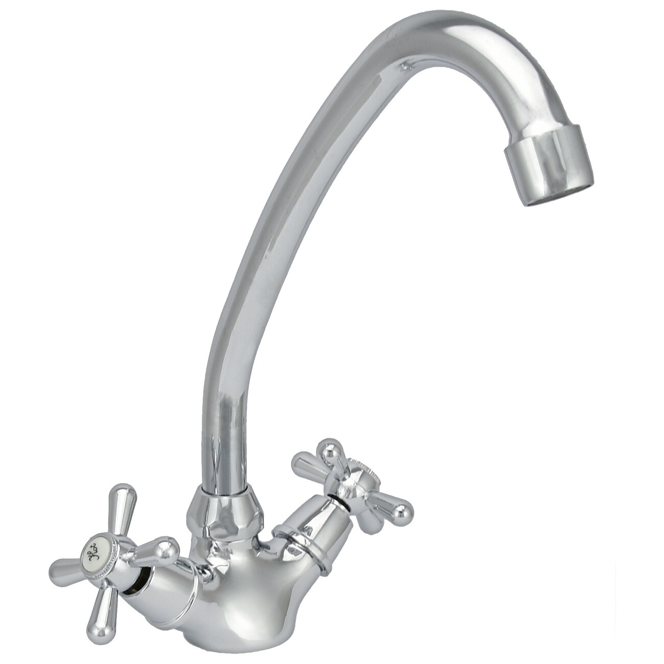 Смеситель для раковины двухвентильный хром Istok life Luxe 0402.434 - изображение 3