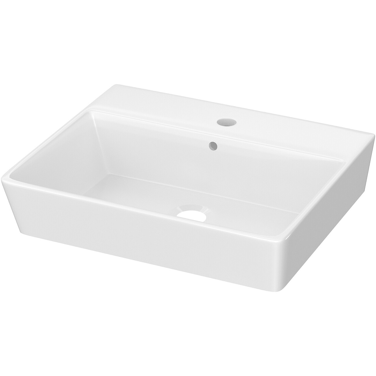Раковина подвесная белая Diwo "Архангельск 50" - изображение 6