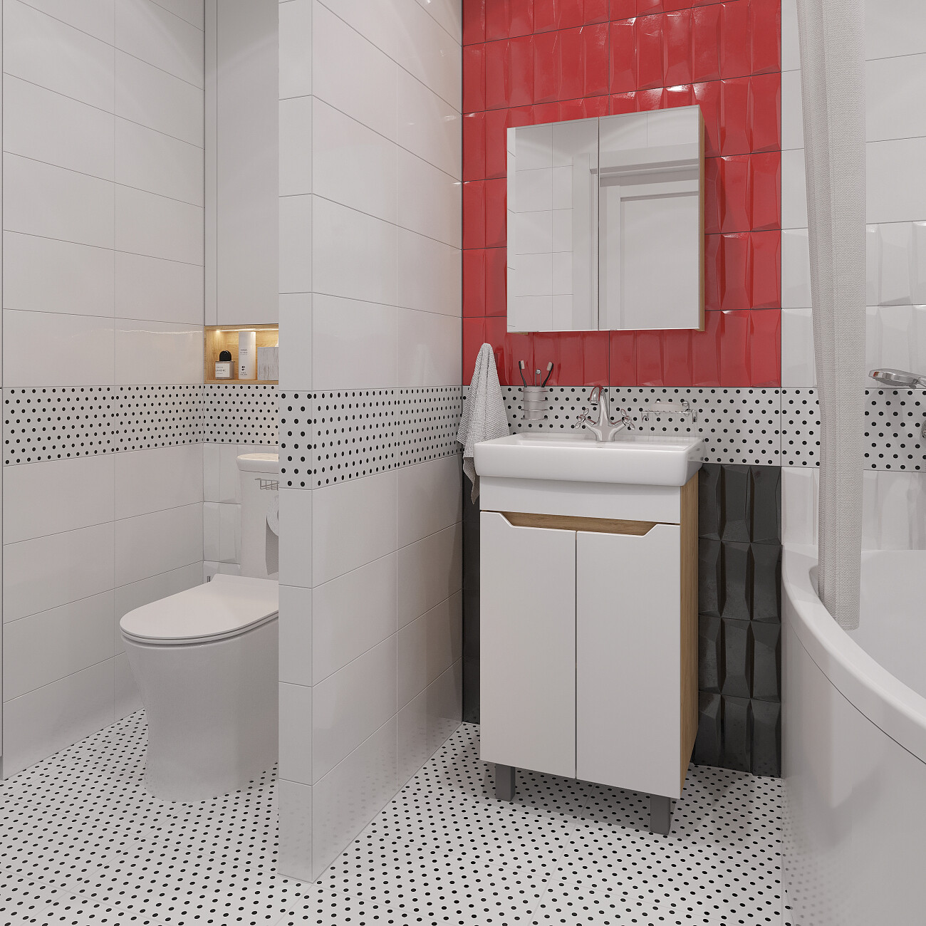 Смеситель для раковины двухвентильный хром Diwo "Сочи" SO-01cr - изображение 4