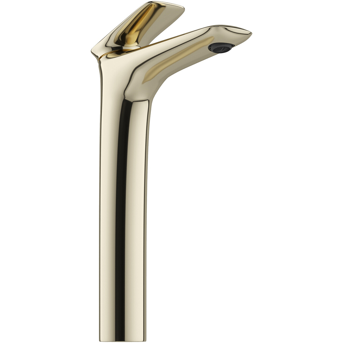 Смеситель для раковины однорычажный золотой Stworki "Молде" S23020GG - изображение 8