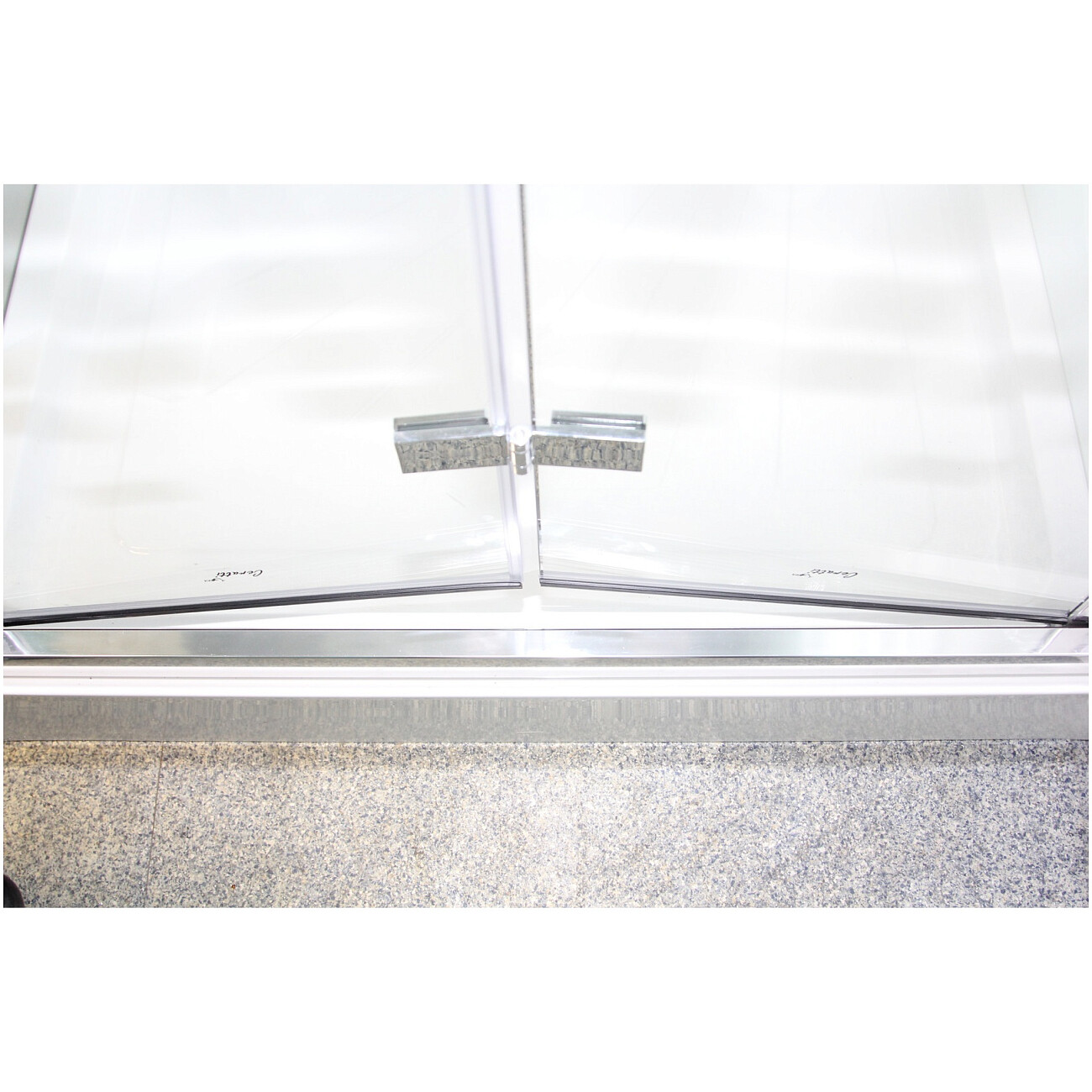 Дверь душевая в нишу 80х195 см прозрачная, хром Cerutti SPA BELLA D81T - изображение 4