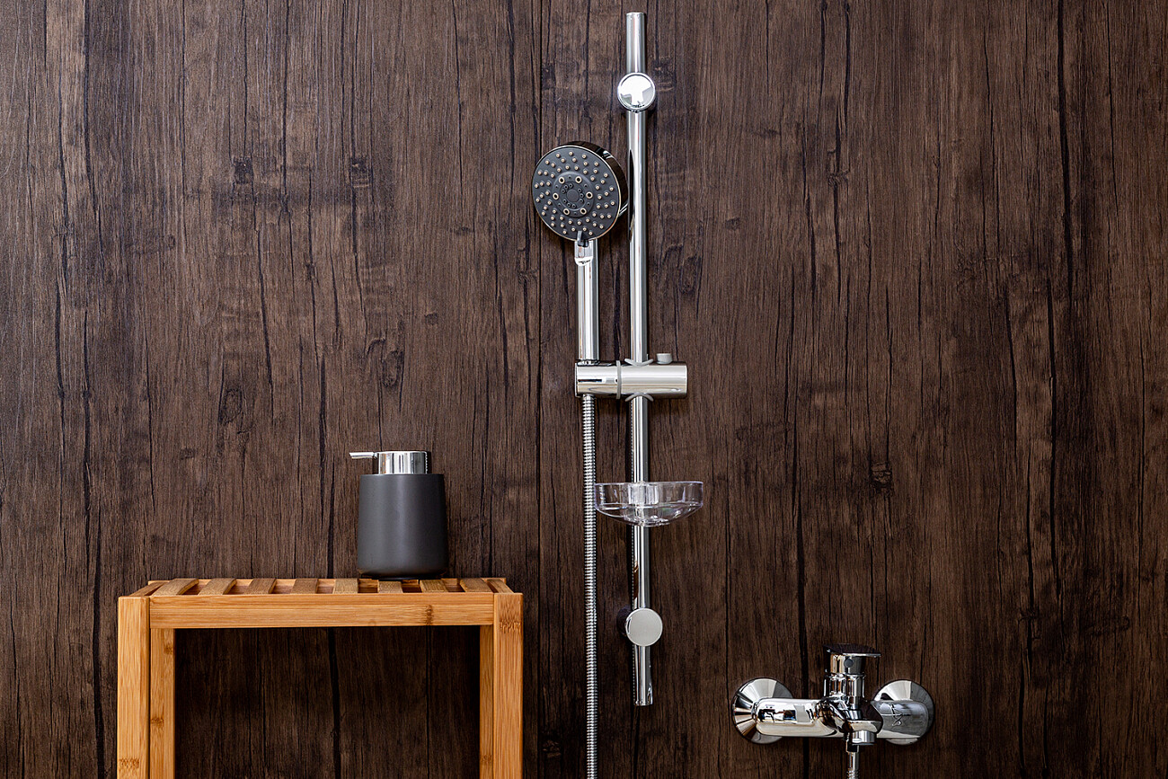 Душевая стойка с держателем и мыльницей хром Stworki "Брамминг" BR-04cr - изображение 11