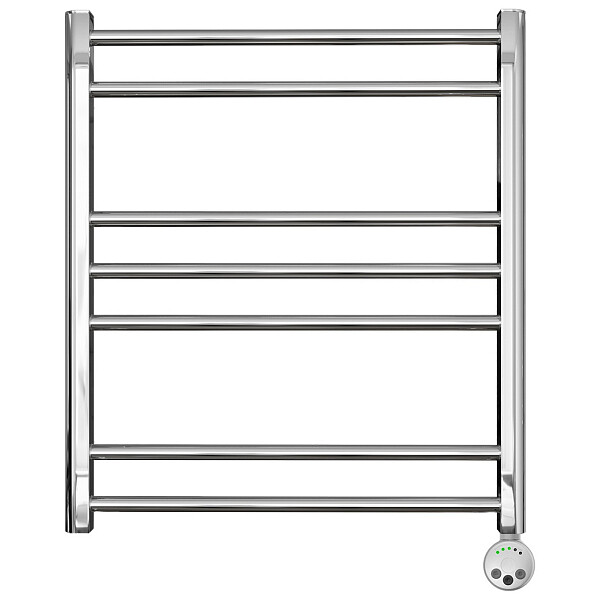 Полотенцесушитель электрический 50х60 см хром Lemark Poseidon LM42607E П7 - изображение 1