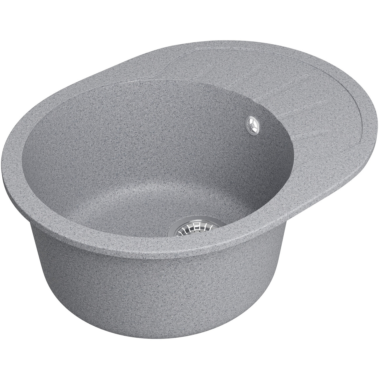 Мойка кухонная серая Domaci "Болонья" М-10-005 - изображение 9