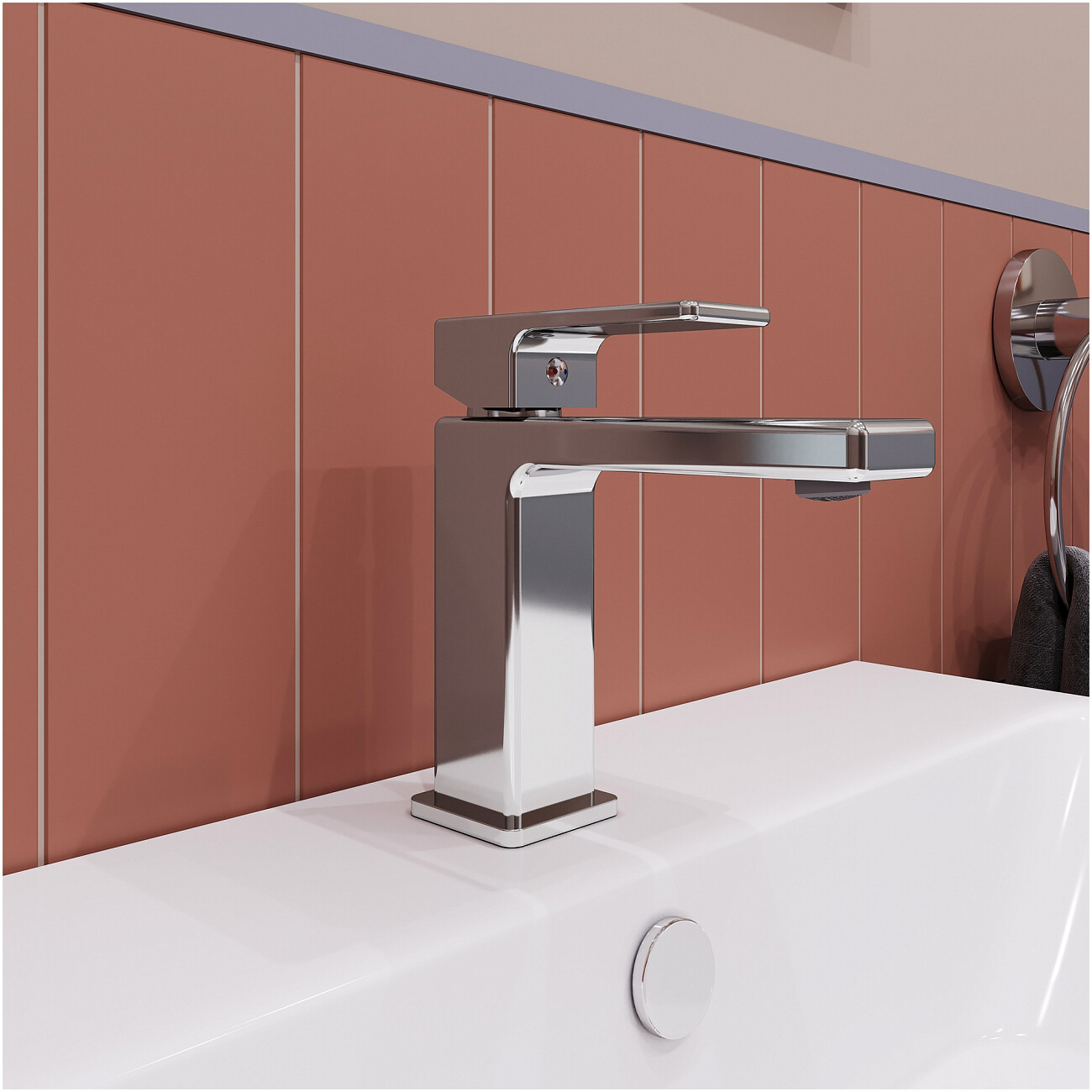 Смеситель для раковины однорычажный хром Stworki "Ольтен" S39010CR - изображение 5