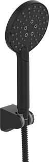 Душевая стойка с держателем черная Stworki &quot;Кронборг&quot; KR-04b