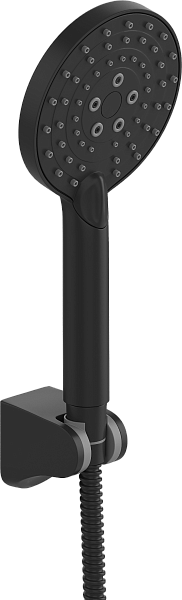 Душевая стойка с держателем черная Stworki "Кронборг" KR-04b - изображение 1