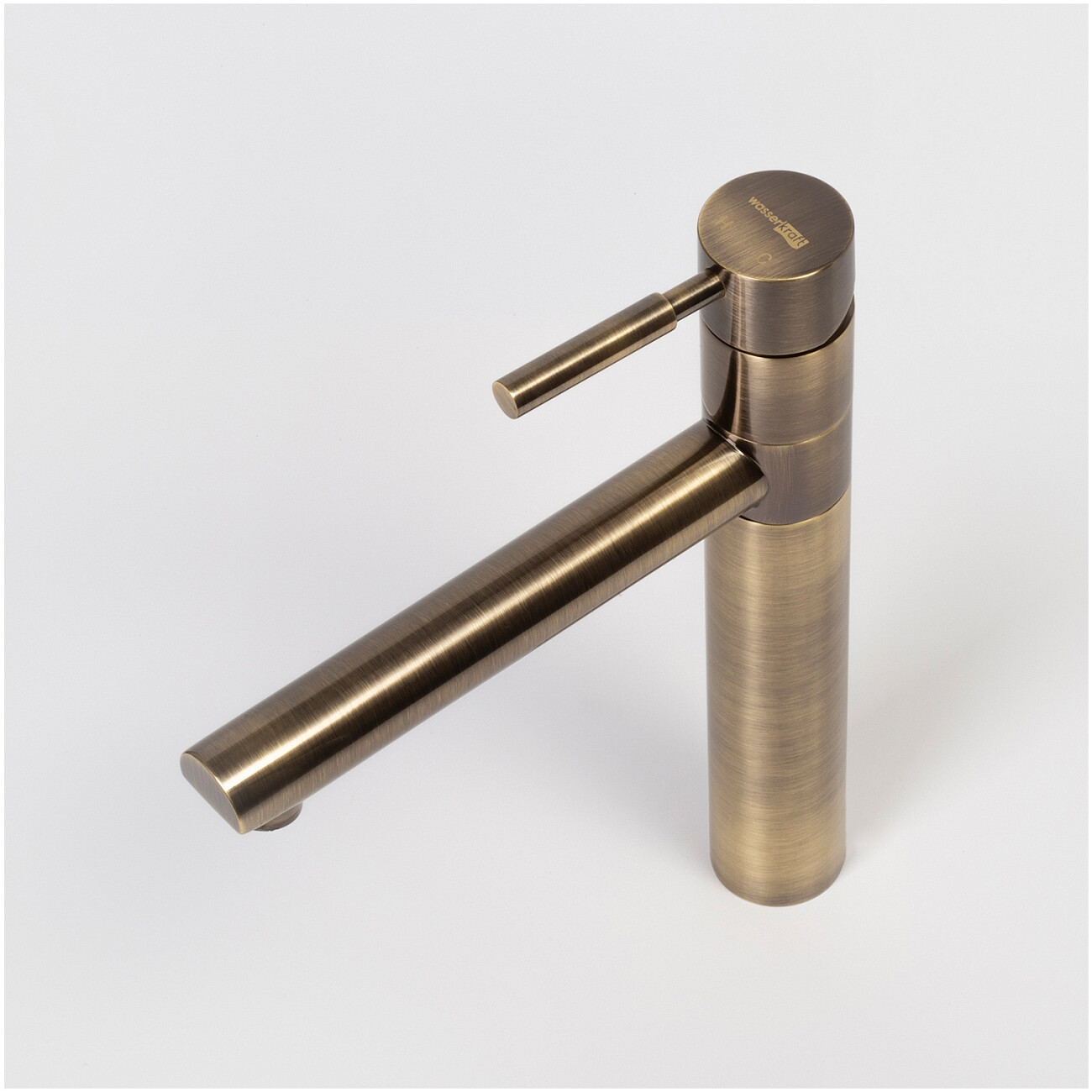 Смеситель для кухни из латуни светлая бронза Wasserkraft A8137 - изображение 10