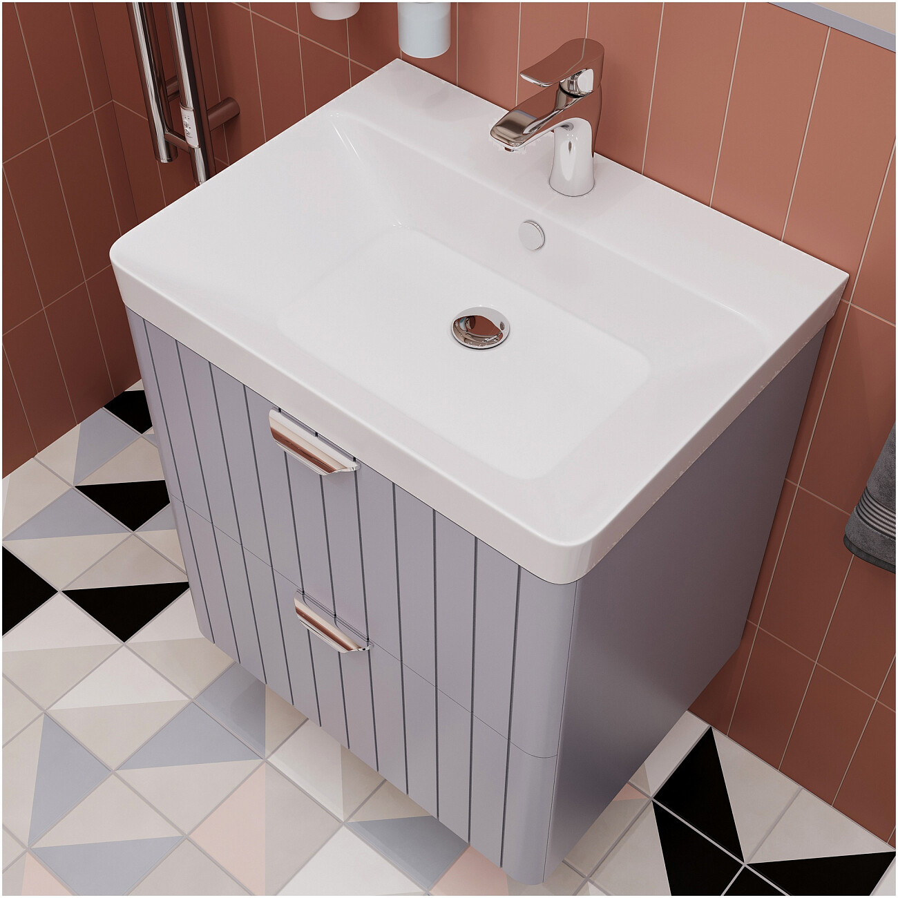 Сифон для раковины с донным клапаном хром Stworki HFEW08000 MO-08 - изображение 2