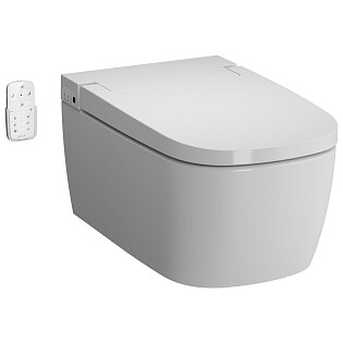 Унитаз подвесной с электронным управлением белый Vitra V-Care Comfort 5674B003-6194