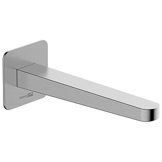 Излив для ванны настенный из латуни никель Wasserkraft A298