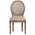 Стул обеденный с медальонной спинкой бежевый Prolange