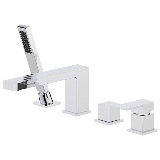 Смеситель для ванны с душем врезной хром Timo Selene 2130-00Y