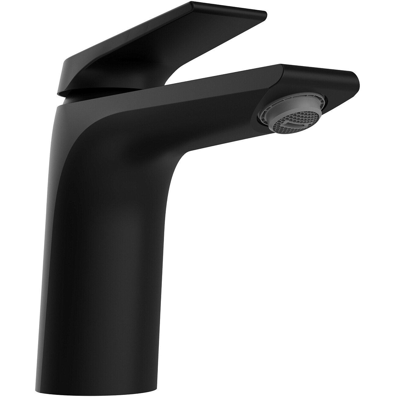 Смеситель для раковины однорычажный черный Stworki "Монтре" S30010BK - изображение 8