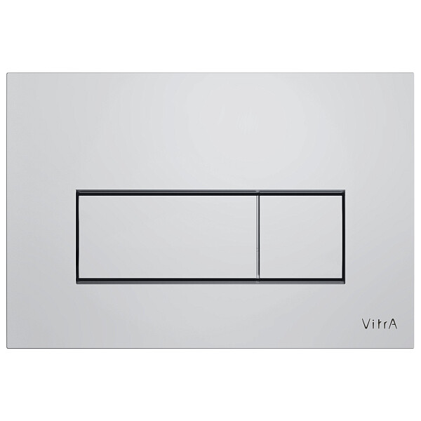Клавиша смыва хром Vitra Root Square 740-2380 - изображение 1
