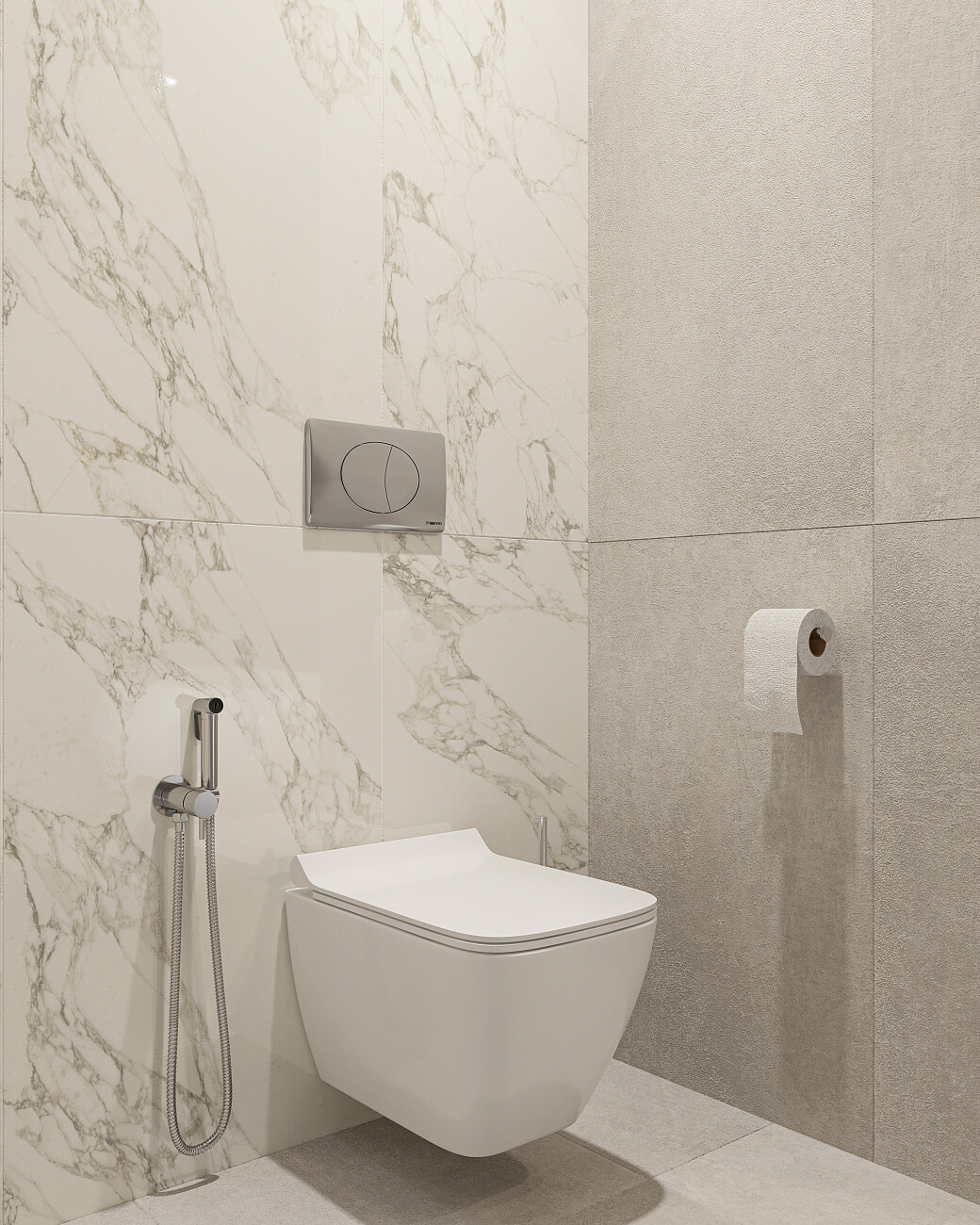 Унитаз подвесной безободковый с микролифтом белый Seramiksan Saturn Rimout A141151H - изображение 5