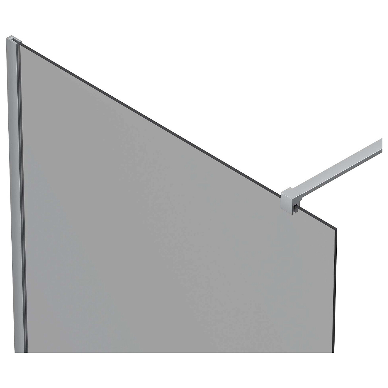 Душевое ограждение стекло тонированное, хром Reflexion RX200100TCR-19 - изображение 7